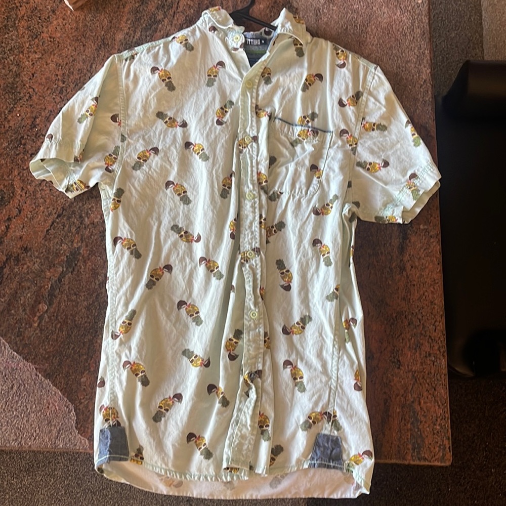 Pineapple Button Up Shirt